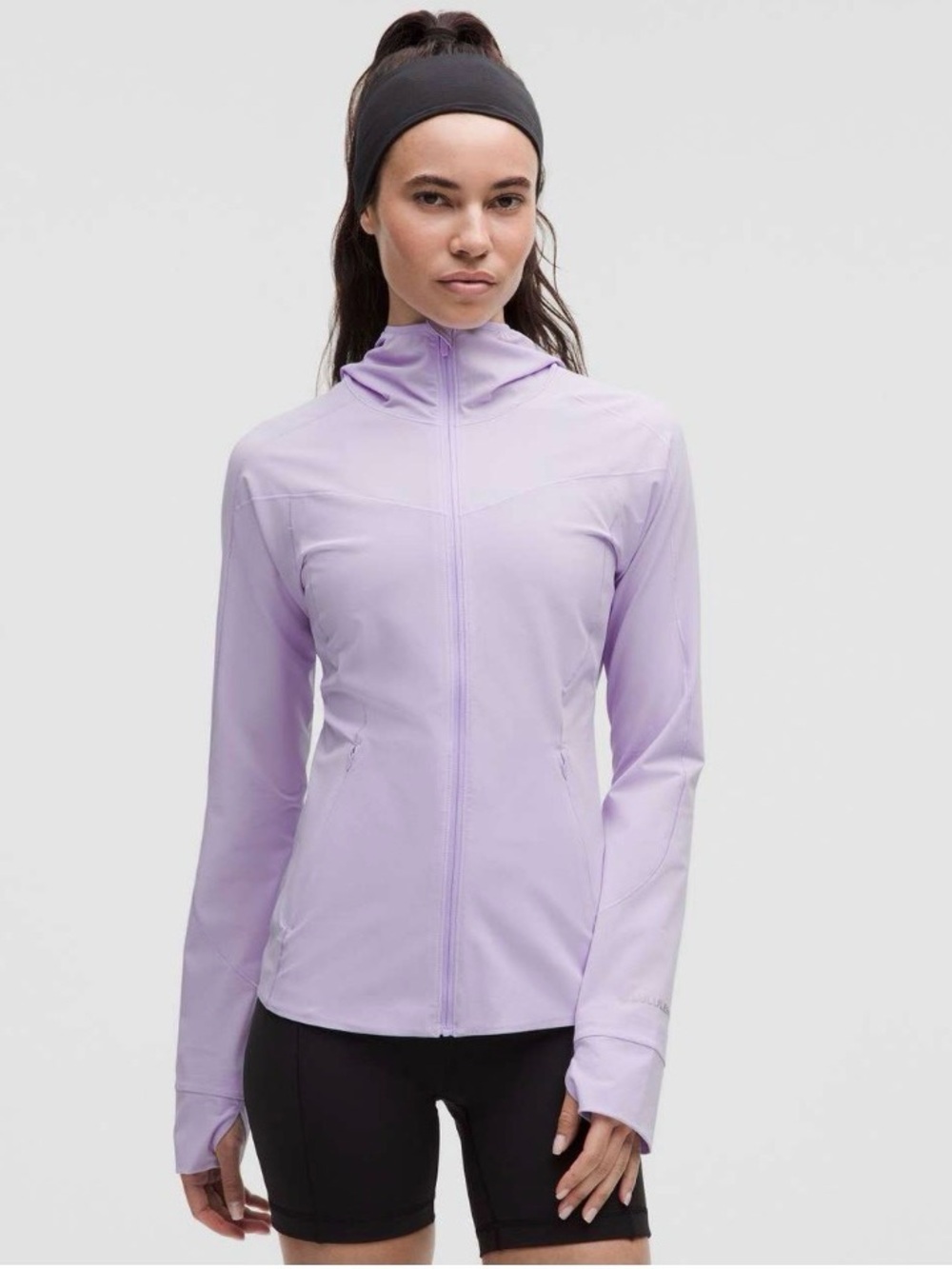 Lululemon Mist Over Windbreaker in light lilac size 4